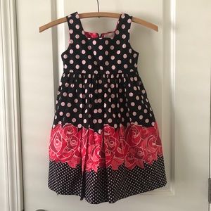 Gorgeous Disney Alice-inspired Toddler Rose Dress 🌹
